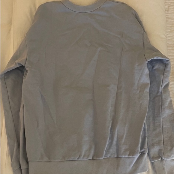 New Large Blue Morgan Stewart Sport Sweatshirt - Picture 14 of 14